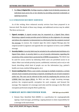 VTU Network & cyber security (1-5 Module) Full notes