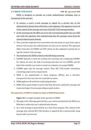 VTU Network & cyber security (1-5 Module) Full notes