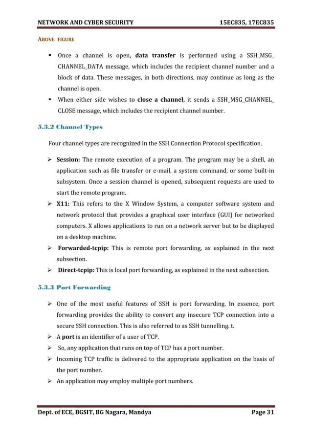 VTU Network & cyber security (15 Module) Full notes
