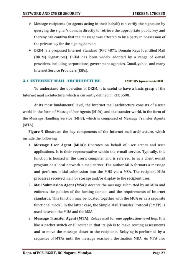 VTU Network & cyber security (15 Module) Full notes
