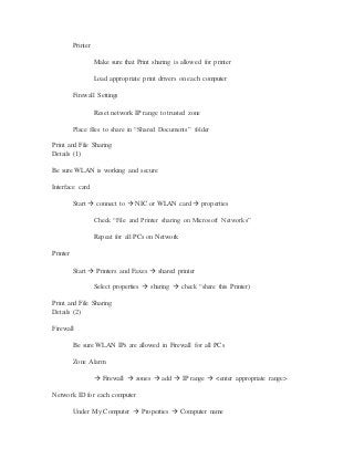 A small business network design