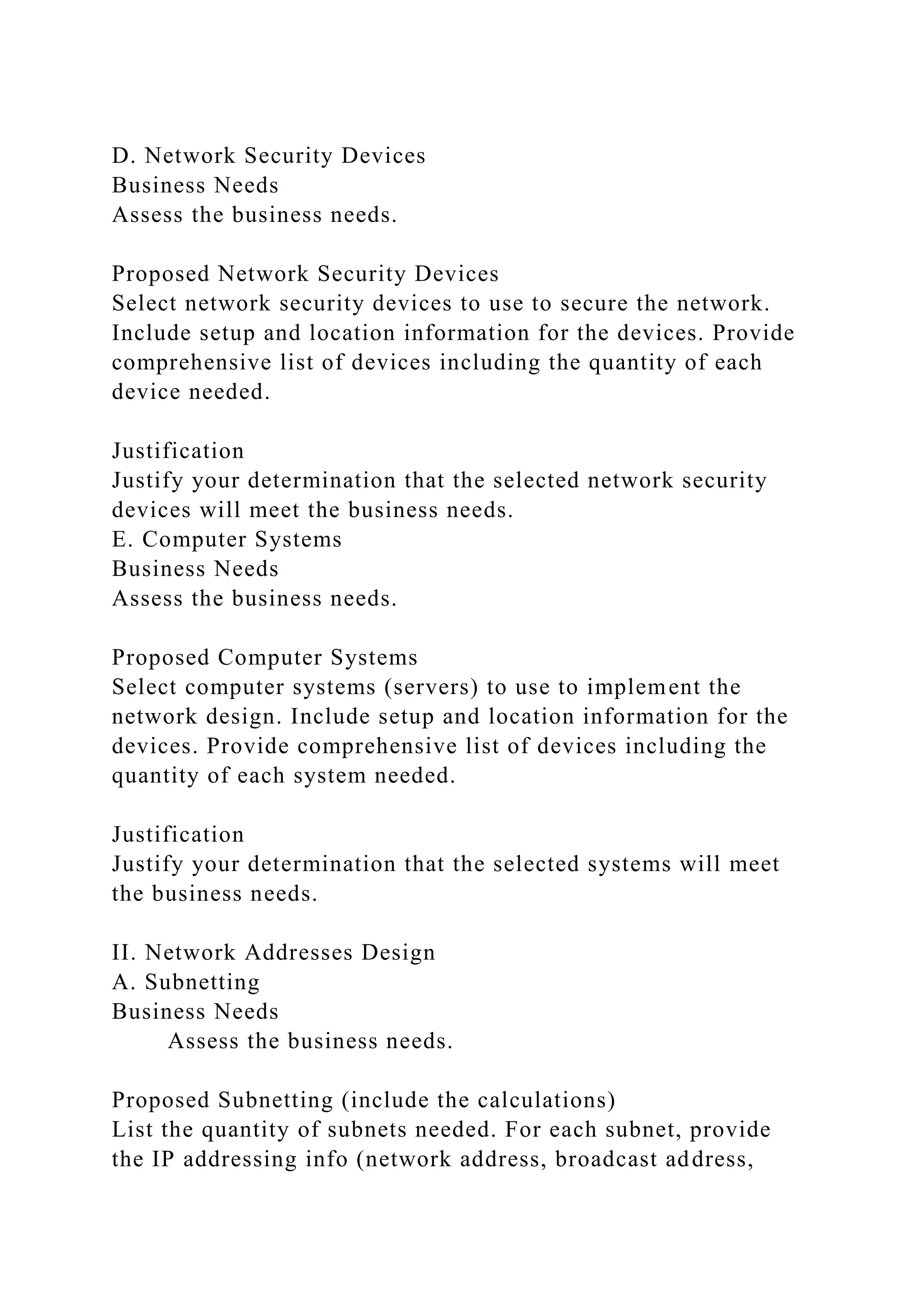 Network Design ProposalPrepared forUniversity of .docx