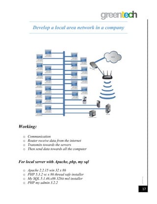 Network developer company report | PDF