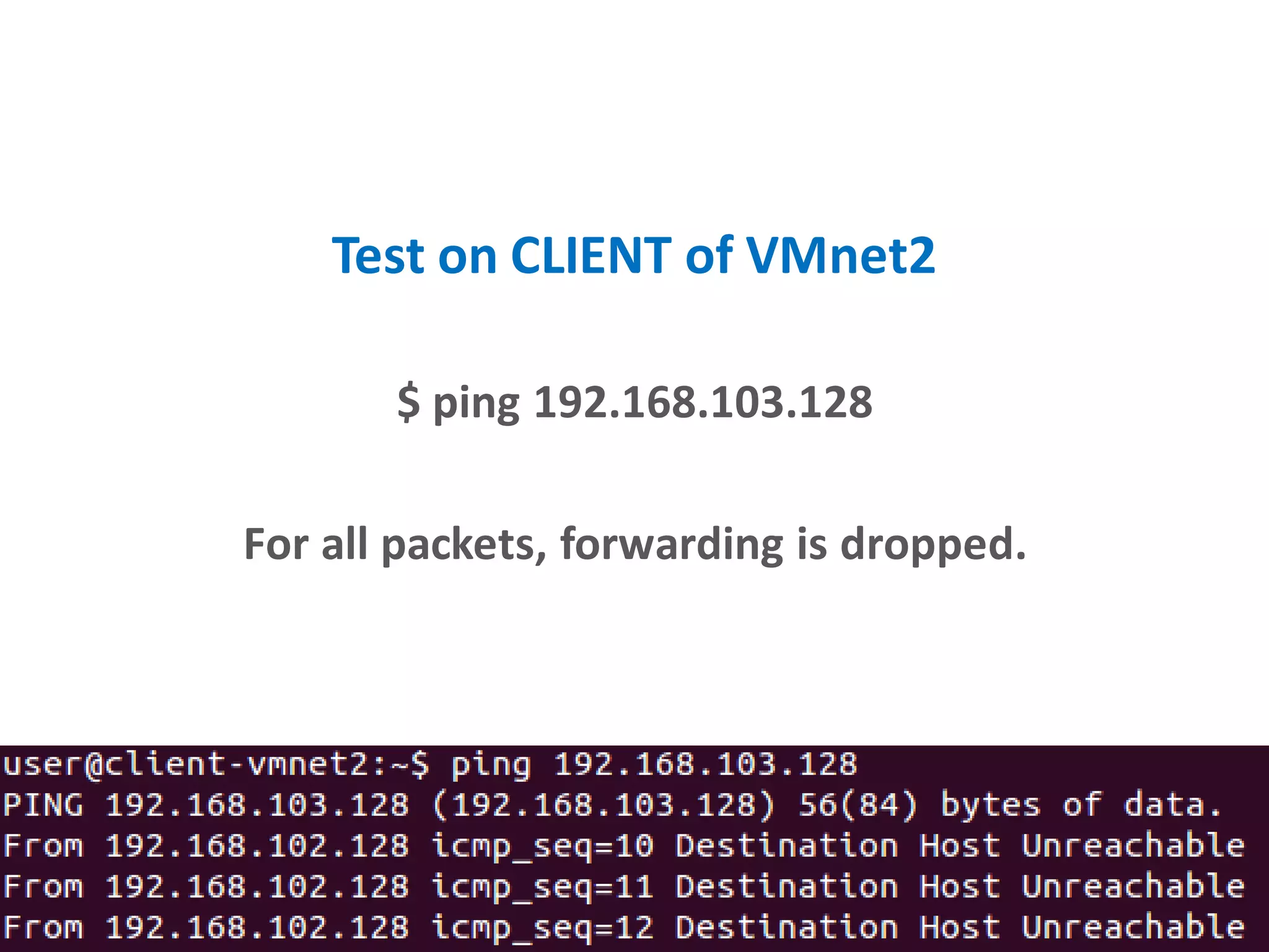 First Netfilter Kernel Module
 