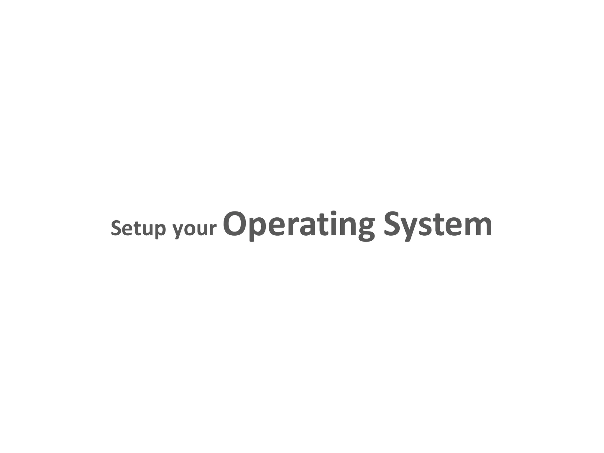 Uncheck them to keep
smallest installation
 