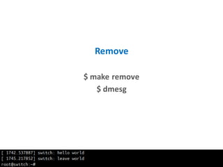 Before Development
 