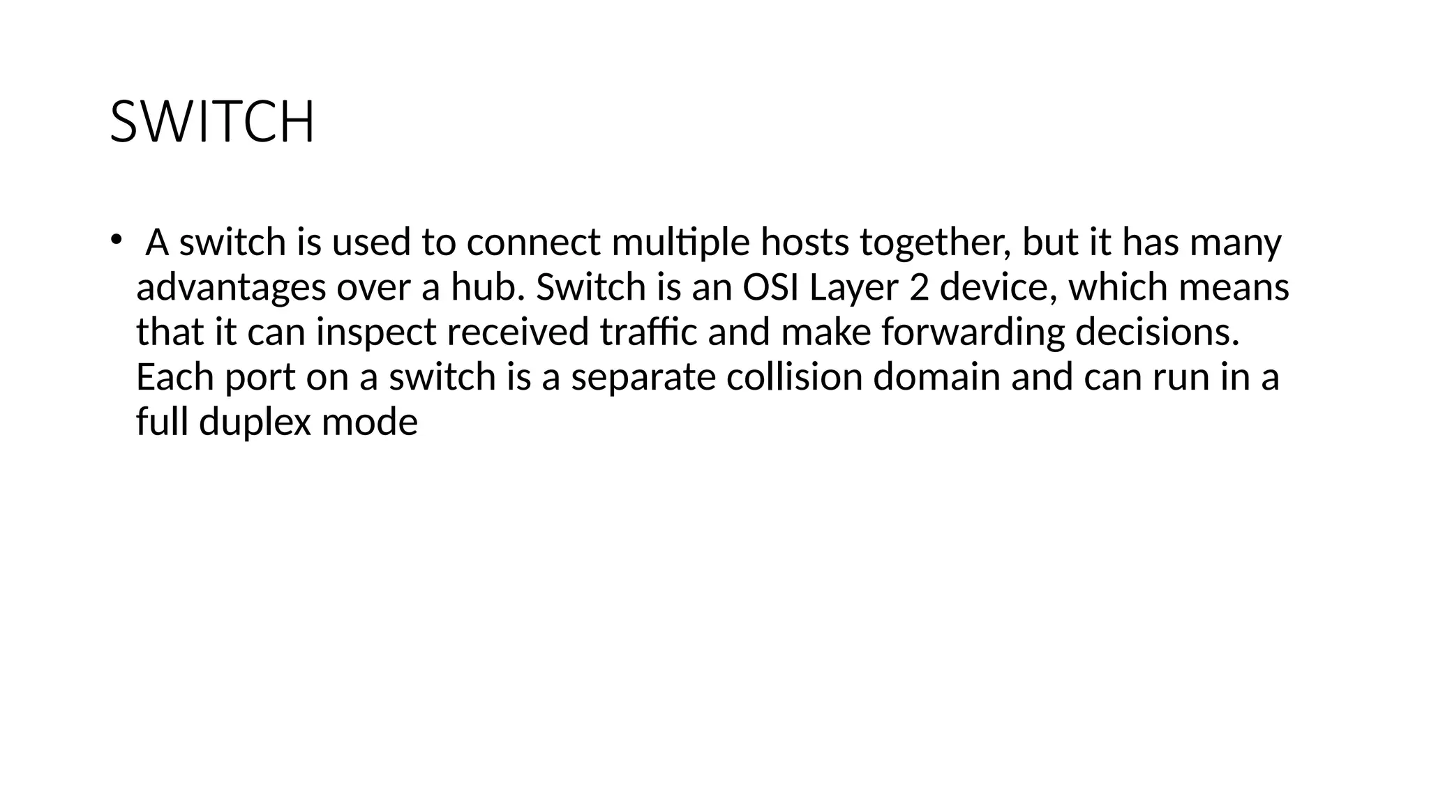 NETWORK DEVICES router switch hub wireless access point.pptx
