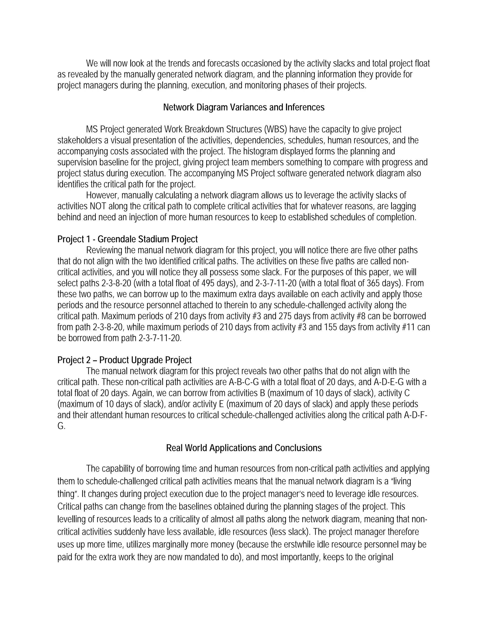 Network Diagrams' Manual vs Software Fundamentals | PDF