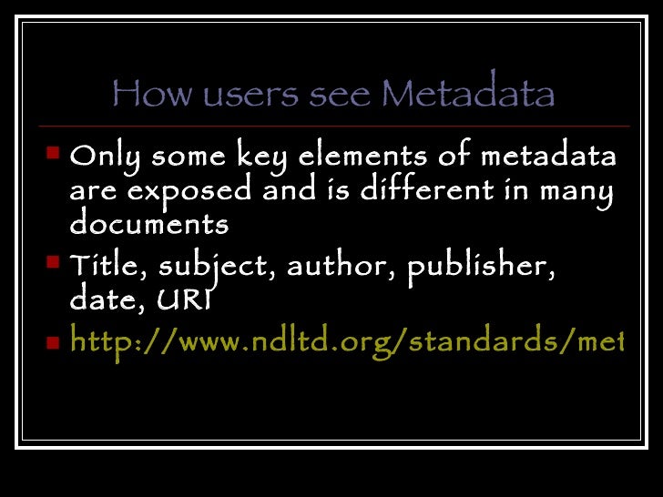 Networked digital library of theses and dissertations