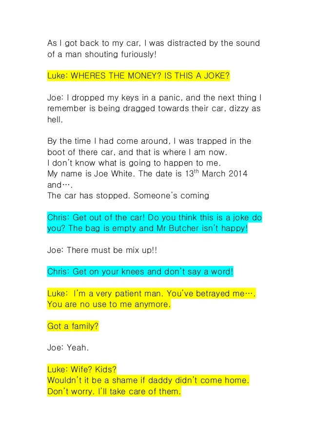 Networked Edited Script For Dubbing