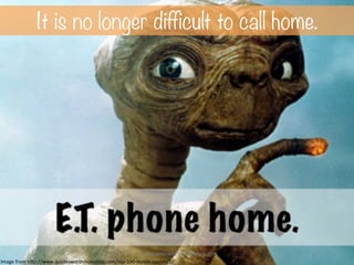 Et Phone Home Quote Networked Individualism