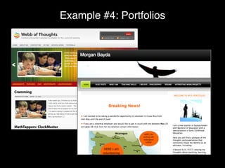Example #4: Portfolios
 
