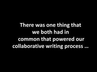 Our brains work very differently …