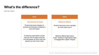 What’s the difference?
Economies of scale
Product becomes cheaper to
produce as business increases in
size and output
Incr...