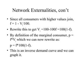 Network externalities | PPT