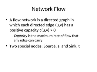understanding graph based network flow algorithms: a... Network flow algorithm.ppt, Netwok Flow Algorithms, Ford Fulkerson ...