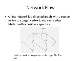 Network Flow Algorithm Picture Network flow algorithm.ppt, Netwok Flow Algorithms, Ford Fulkerson ...