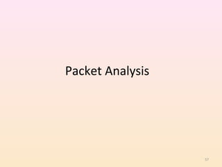 Packet Analysis




                  57
 
