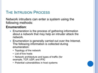 Network forensics and investigating logs | PPTX