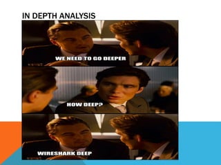 IN DEPTH ANALYSIS
 