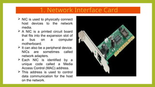 Nic Code Sample NETWORK FUNDAMENTALS important concepts.ppt