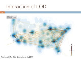 Interaction of LOD
45
Reference(s) for slide: (Zinsmaier, et al., 2012)
 