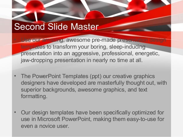 network infrastructure powerpoint template by poweredtemplate com