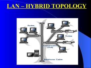 LAN – HYBRID TOPOLOGY 