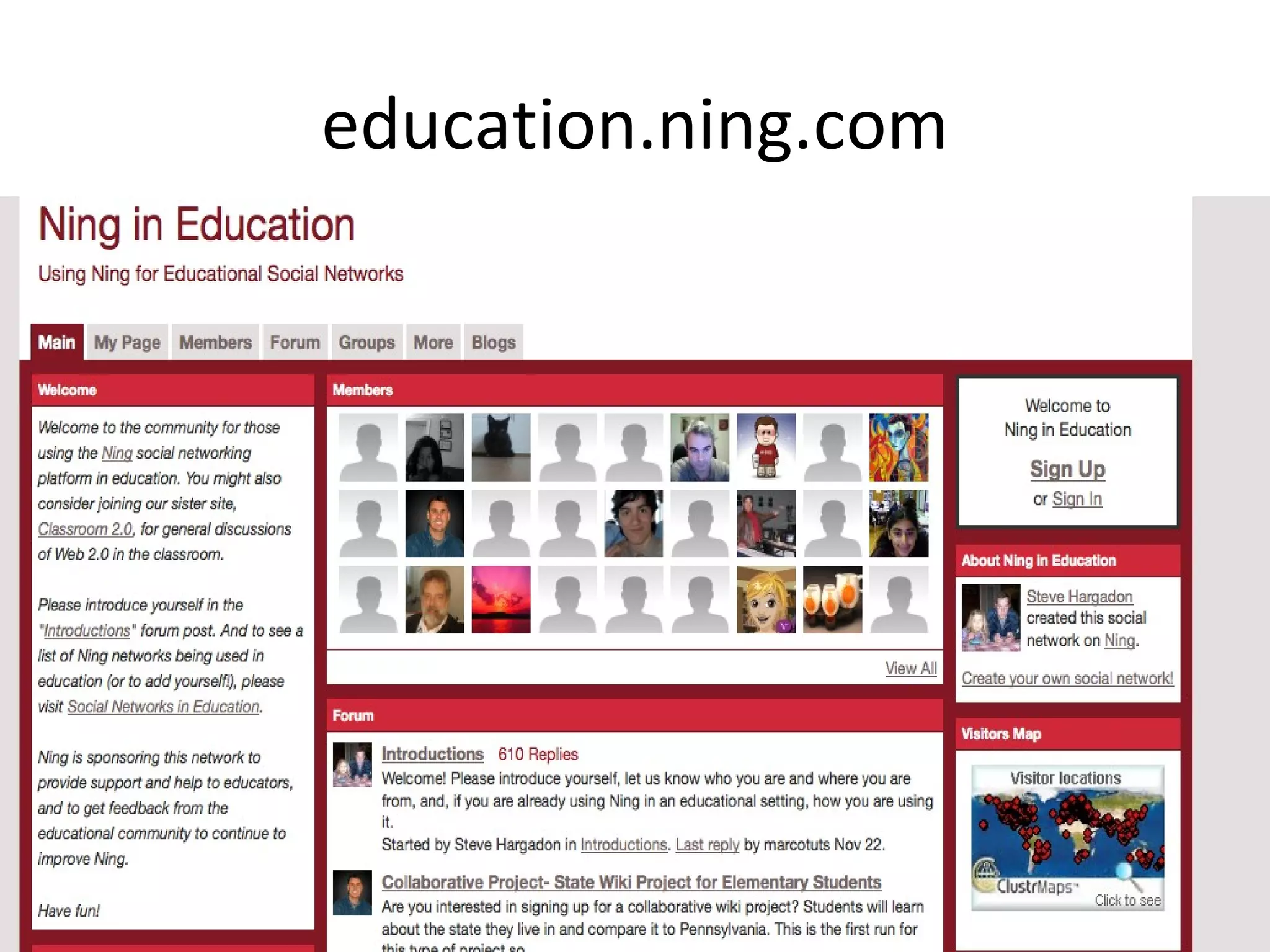 education.ning.com 