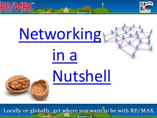 Networking
in a
Nutshell
 