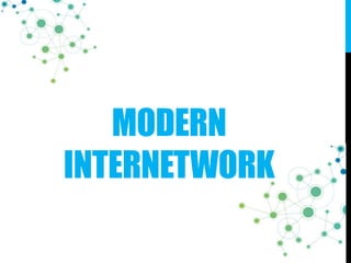 MODERN
INTERNETWORK
 