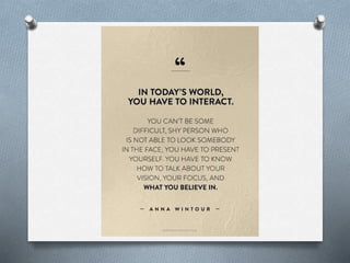 Hello! Nice to Meet You: Networking 101