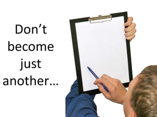 Prepare an introduction for yourself…

…so you can meet new
people in a smooth,
professional manner

 