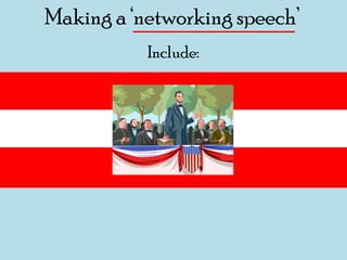 Speak with professors…

 