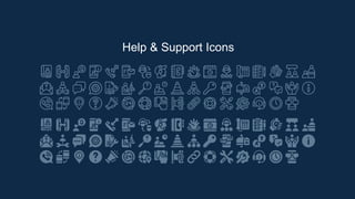 Help & Support Icons
 