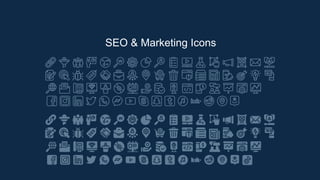 SEO & Marketing Icons
 
