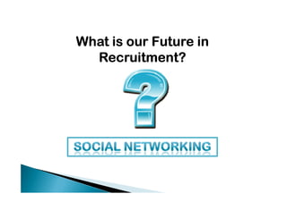 What is our Future inWhat is our Future inWhat is our Future inWhat is our Future inWhat is our Future inWhat is our Future inWhat is our Future inWhat is our Future in
Recruitment?Recruitment?Recruitment?Recruitment?Recruitment?Recruitment?Recruitment?Recruitment?
What is our Future inWhat is our Future inWhat is our Future inWhat is our Future inWhat is our Future inWhat is our Future inWhat is our Future inWhat is our Future in
Recruitment?Recruitment?Recruitment?Recruitment?Recruitment?Recruitment?Recruitment?Recruitment?
 