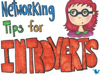 Networking Tips for Introverts (and Shy Folks): Visual Sketchnotes