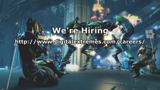 War Frame Programming Networking Architecture of Warframe | PPTX