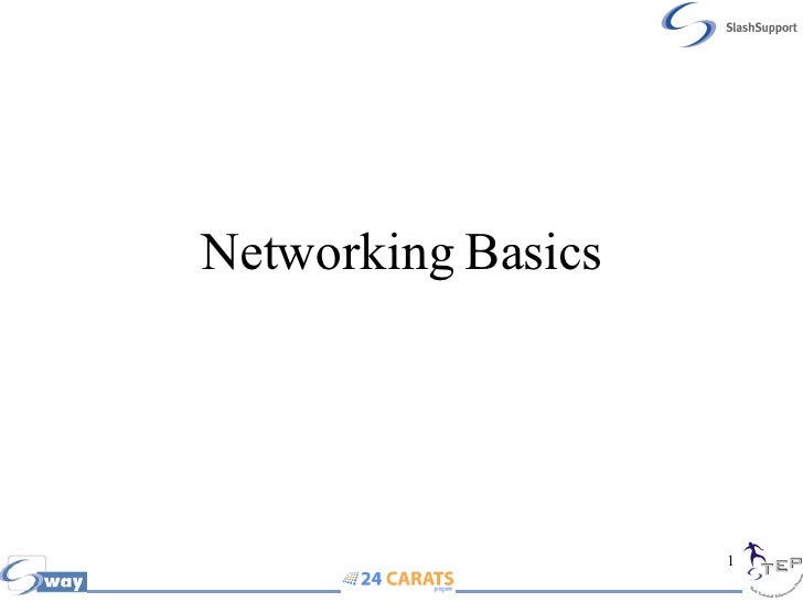 Networking Basics