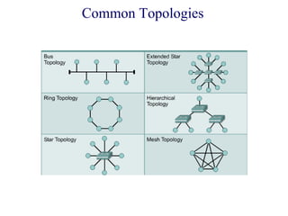 Common Topologies
 