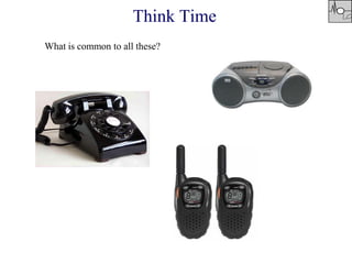 Think Time
What is common to all these?
 