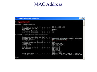 MAC Address
 