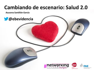 Cambiando de escenario: Salud 2.0
Azucena Santillán García

  @ebevidencia




                           #
 