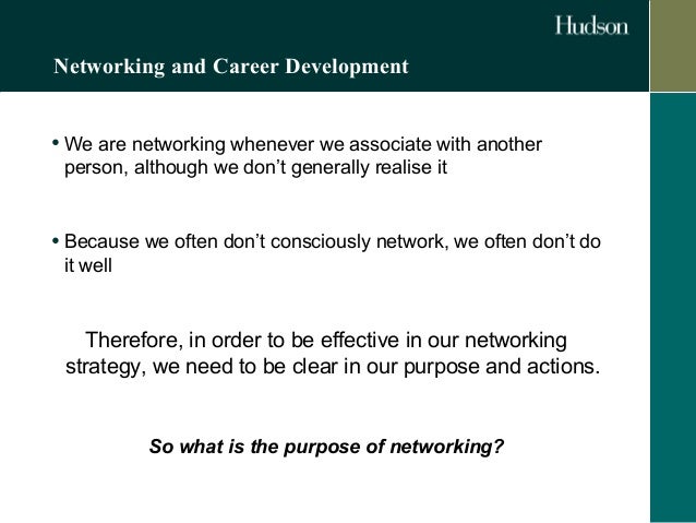 what is career networking