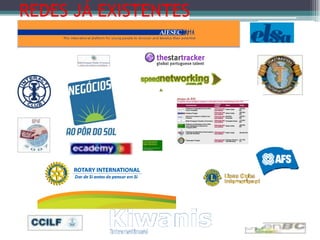 REDES JÁ EXISTENTES
12

 