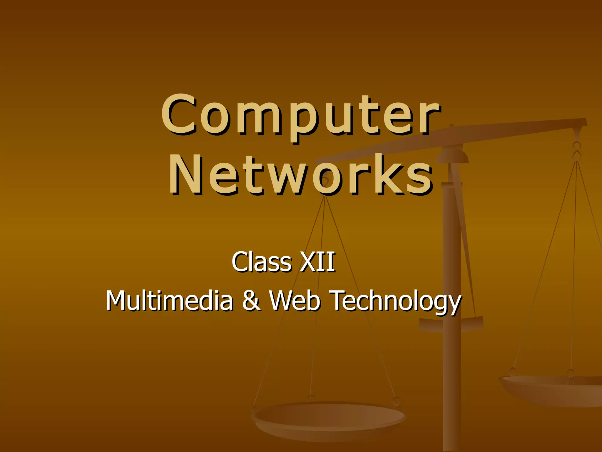 Networking concepts | PPT | Internet | Computing