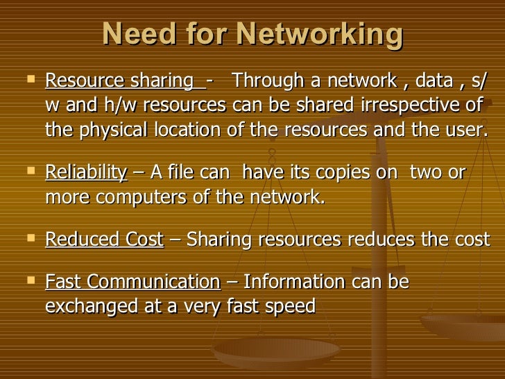 networking concepts networking resources