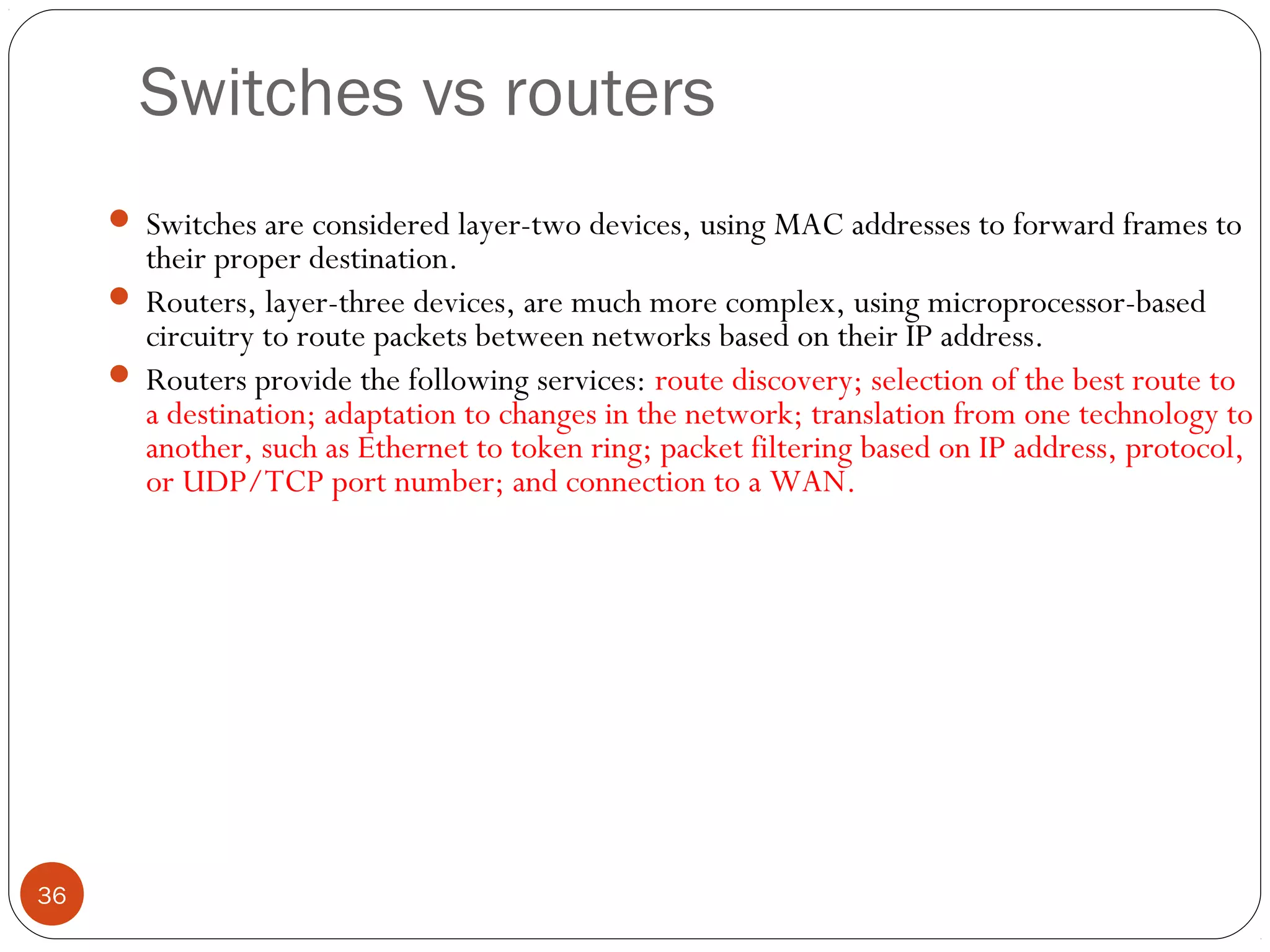 Networking devices(siddique) | PPT