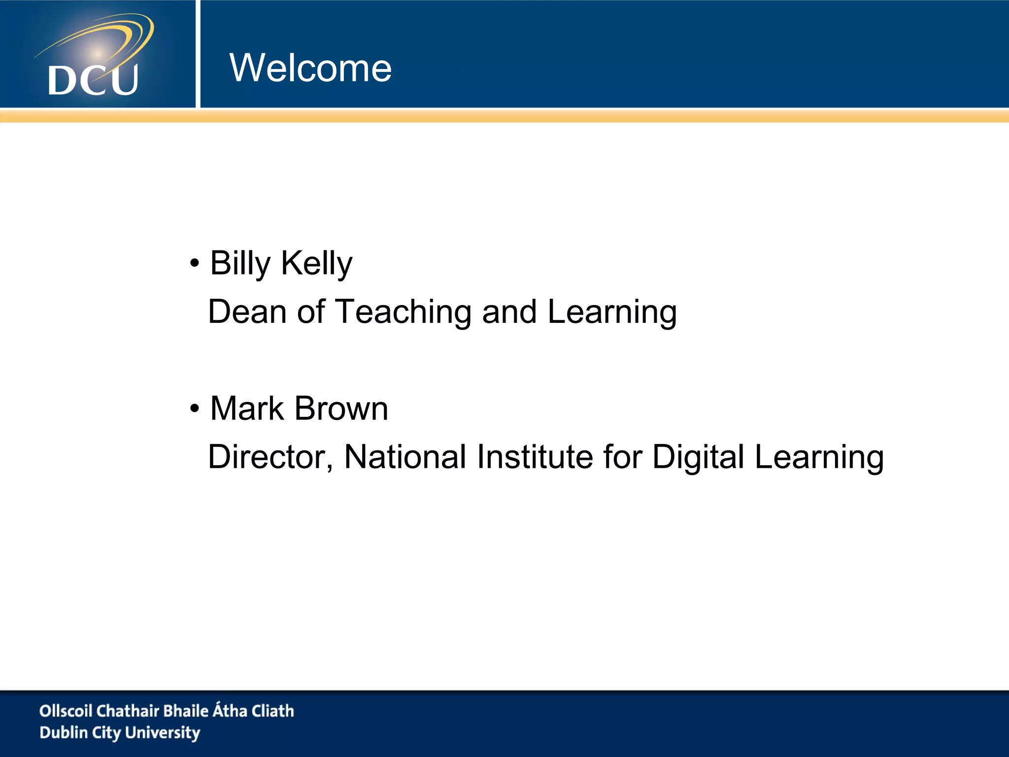 Welcome
http://elg.ac.nz
 